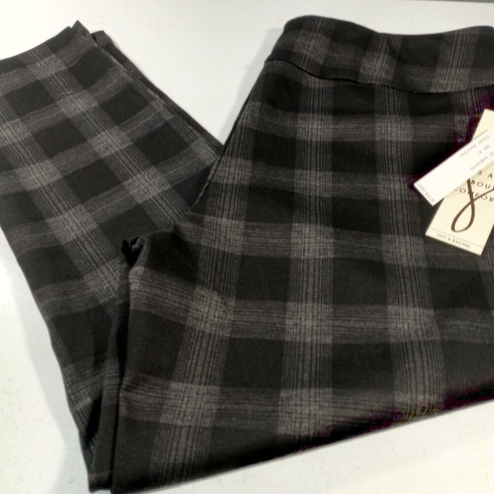 Zac & Rachel Women's Pants Figure Defining Tummy Control Plus Size XL New NWT